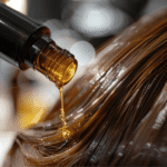 زيت شعر لتقويته ومنعه من التساقط